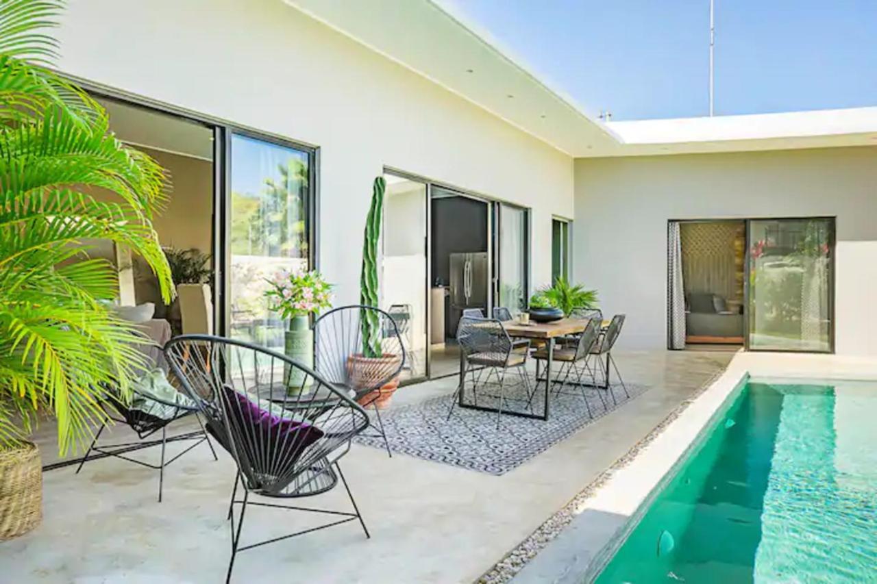 トゥルム Casa Lou, Large House And Pool, Beach Club Accessヴィラ エクステリア 写真